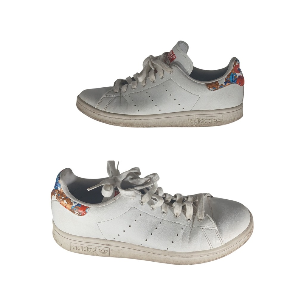 Adidas Stan Smith HER Studio London White Floral Butterfly FY5093 Womens Size‎ 7